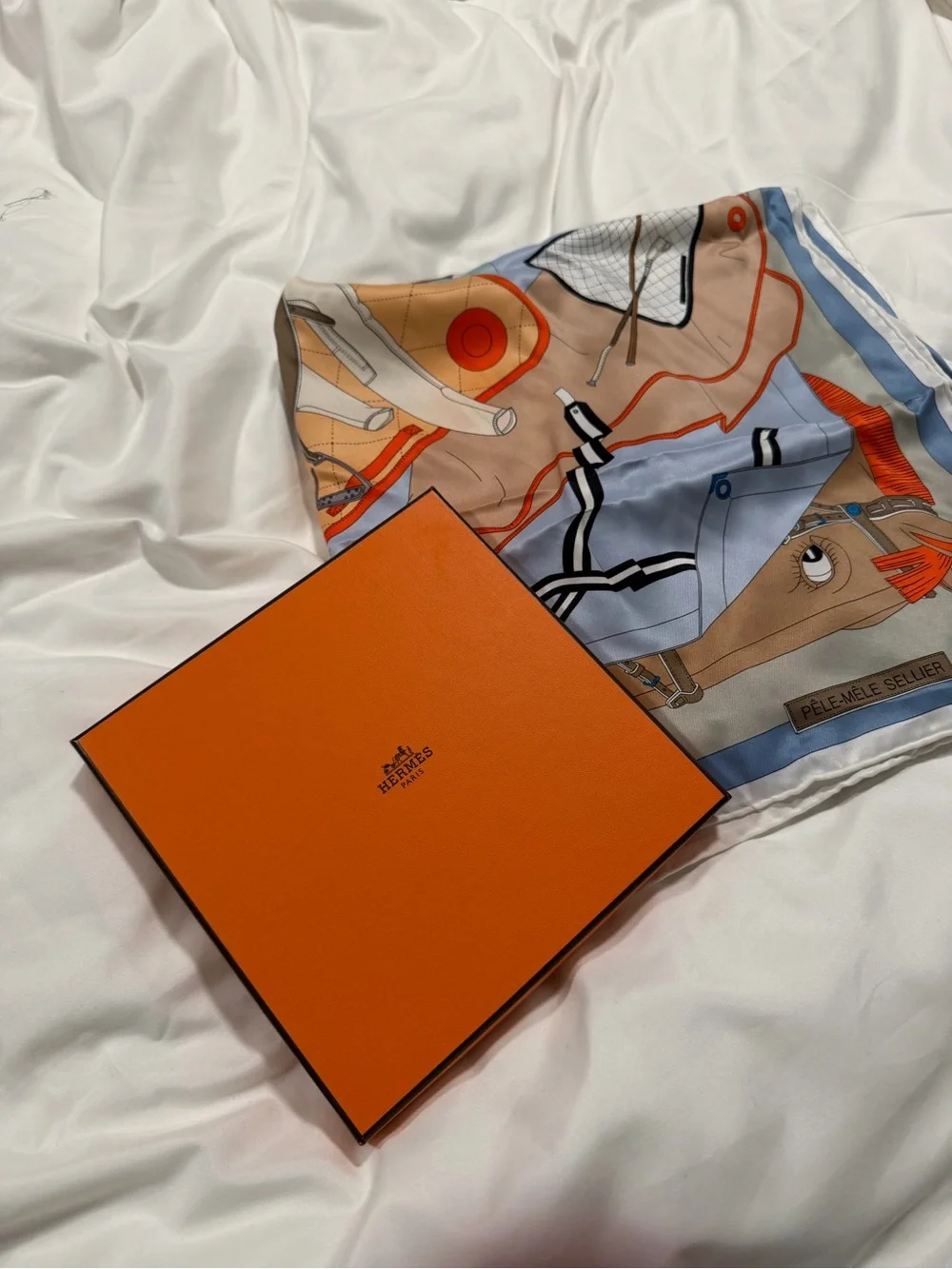 Hermes luxurious silk